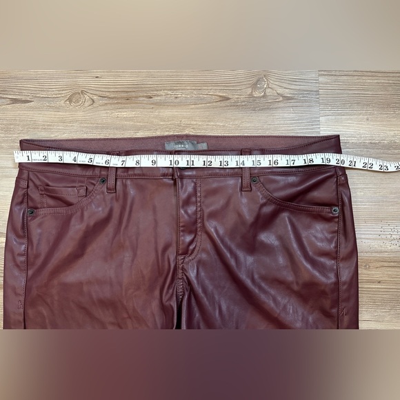 Torrid Skinny faux leather high rise pants size 16 tall - Picture 4 of 9
